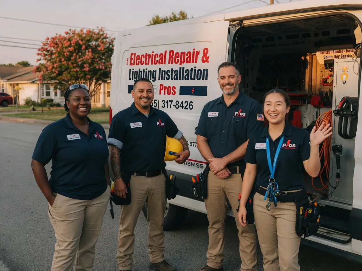 Licensed Electrician company in Sulphur Bluff, TX